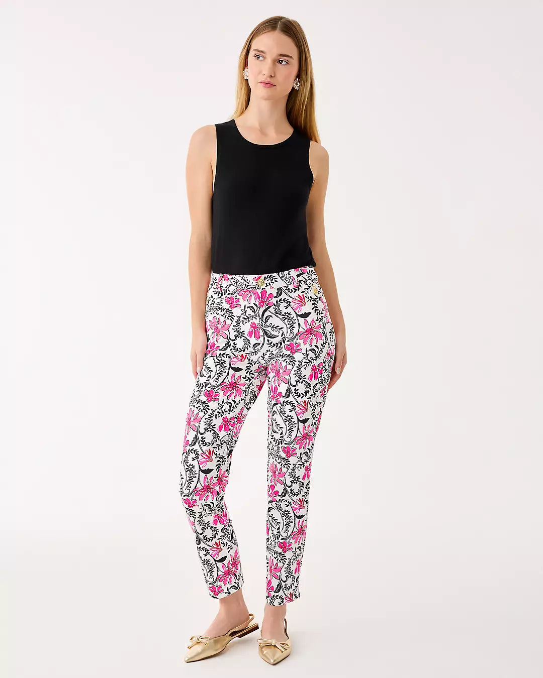 Pantalón de tiro alto
