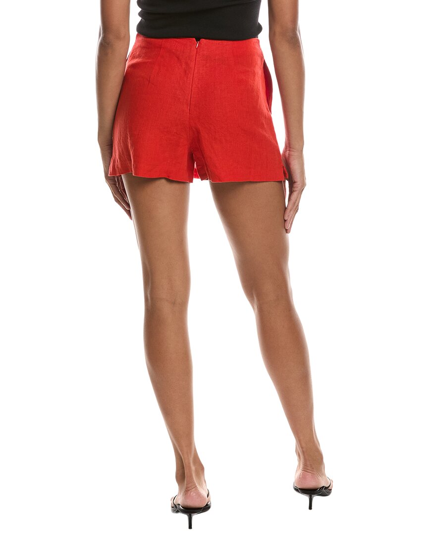 Falda pantalón de lino