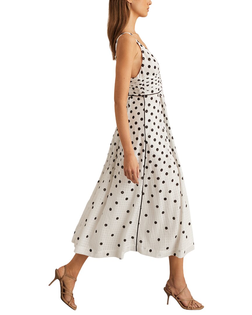 Vestido midi de lunares