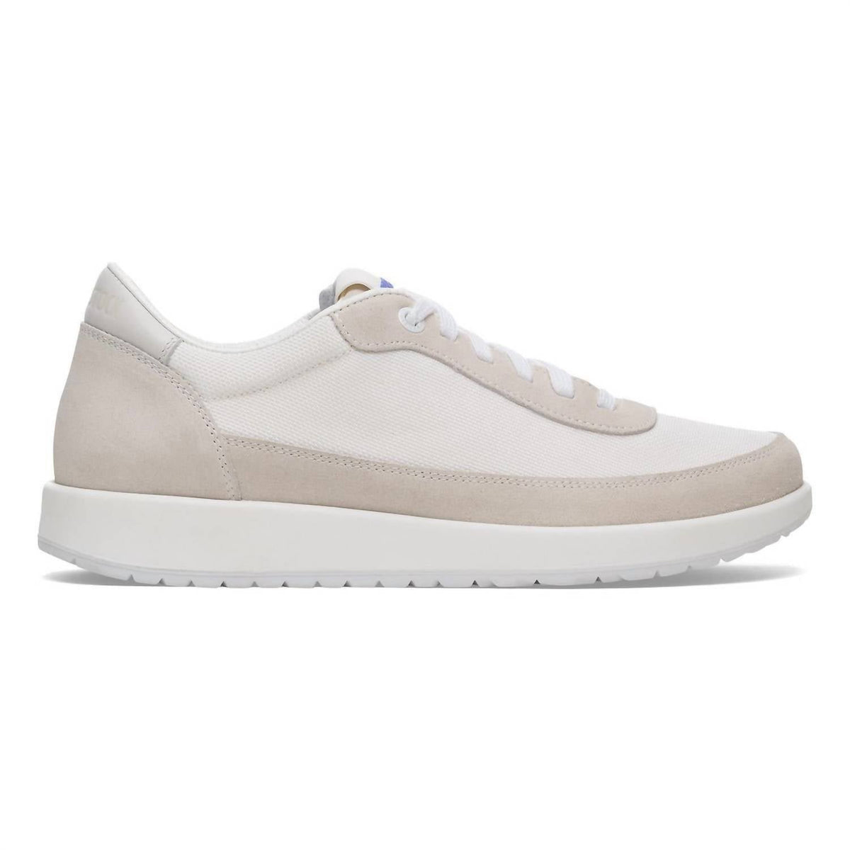 Tenis unisex con cordones color blanco