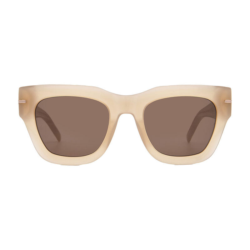 Gafas color café y beige