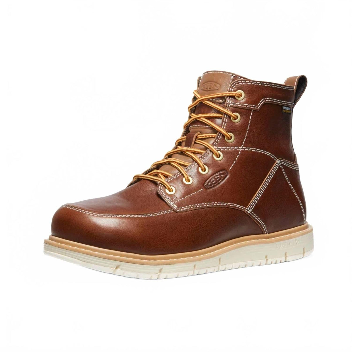 Botas de hombre impermeables color blanco