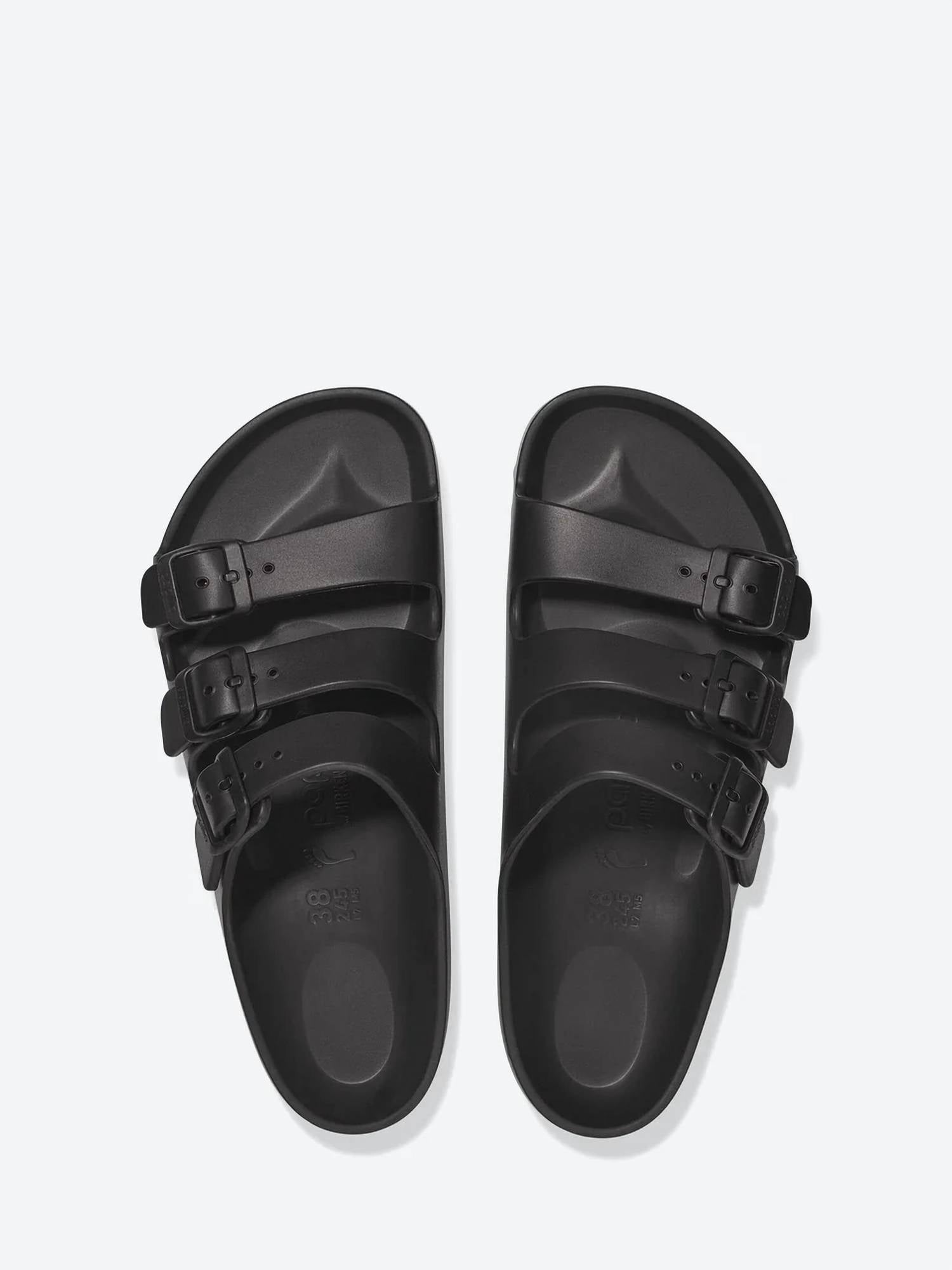 Sandalias de mujer con plataforma color negro