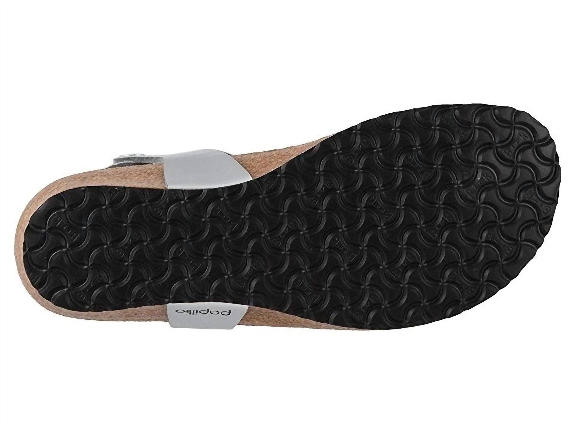 Sandalias de mujer color plateado