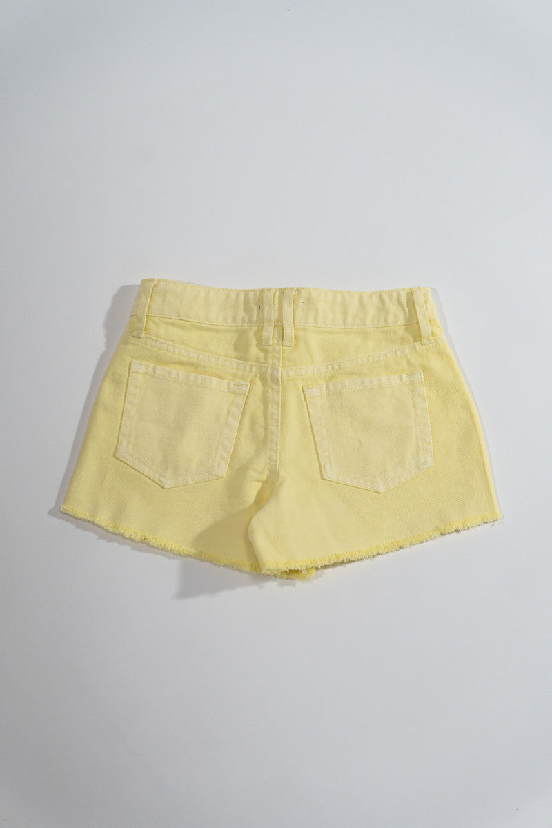 Short infantil de mezclilla