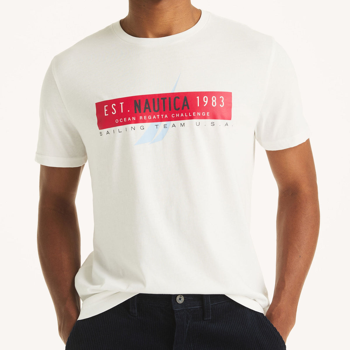 Camiseta de hombre (2 unidades) con estampado