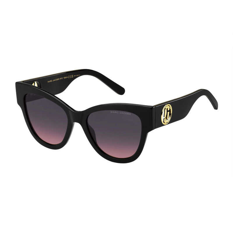Gafas color negro y violeta