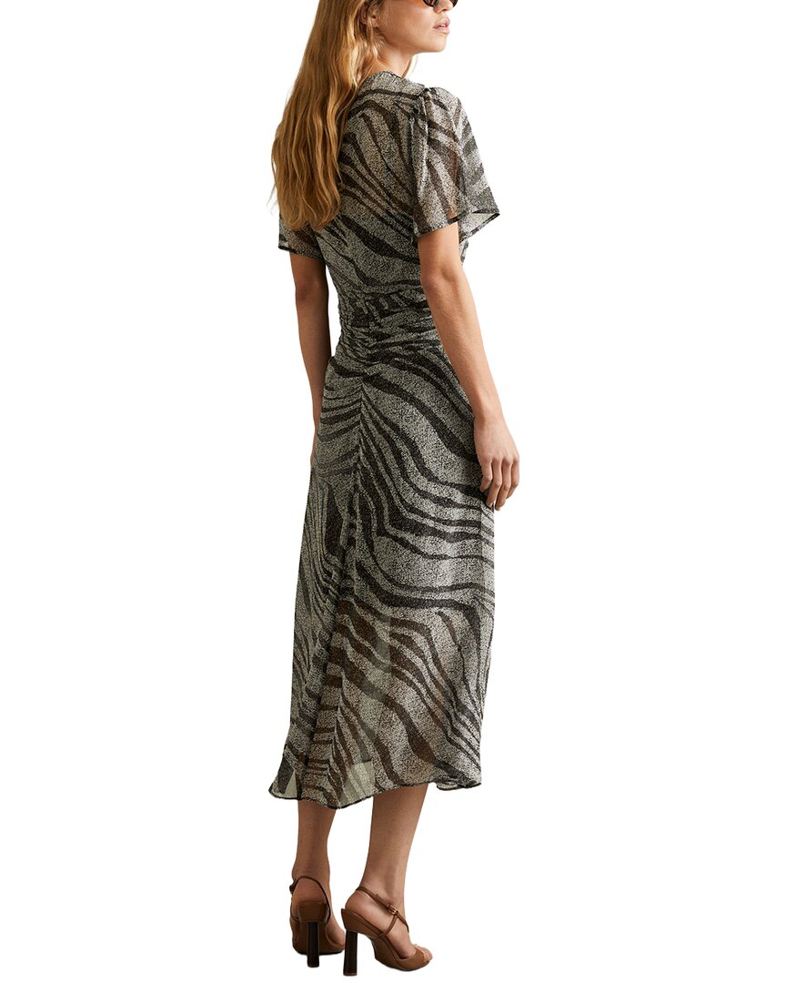 Vestido midi con estampado
