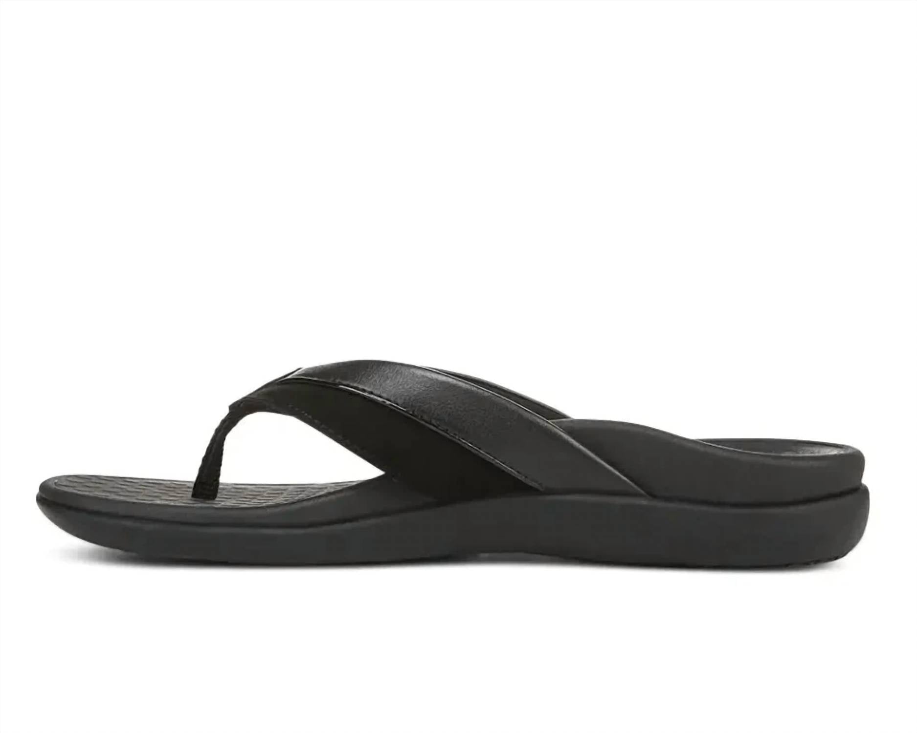 Chanclas de mujer de gamuza color negro