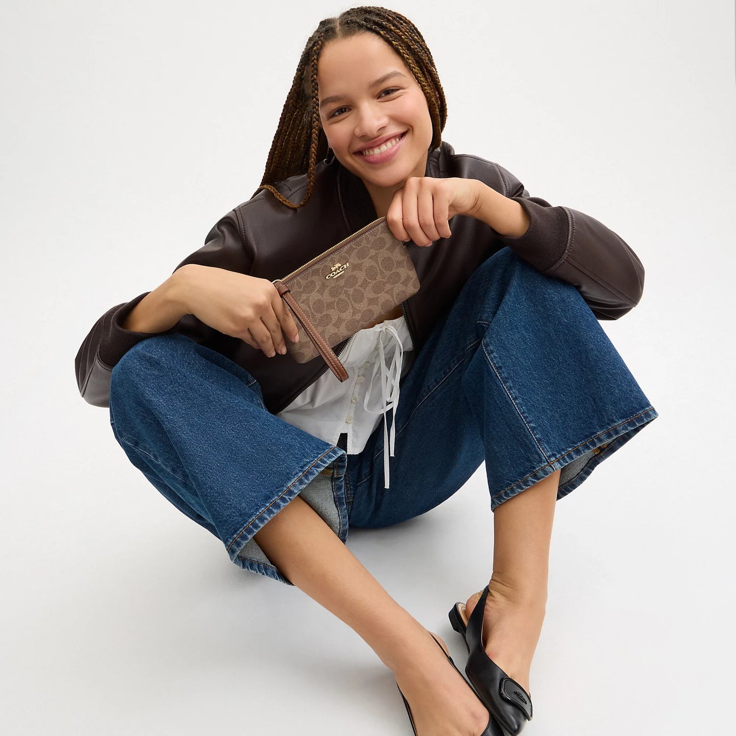 Bolso de muñeca de lona