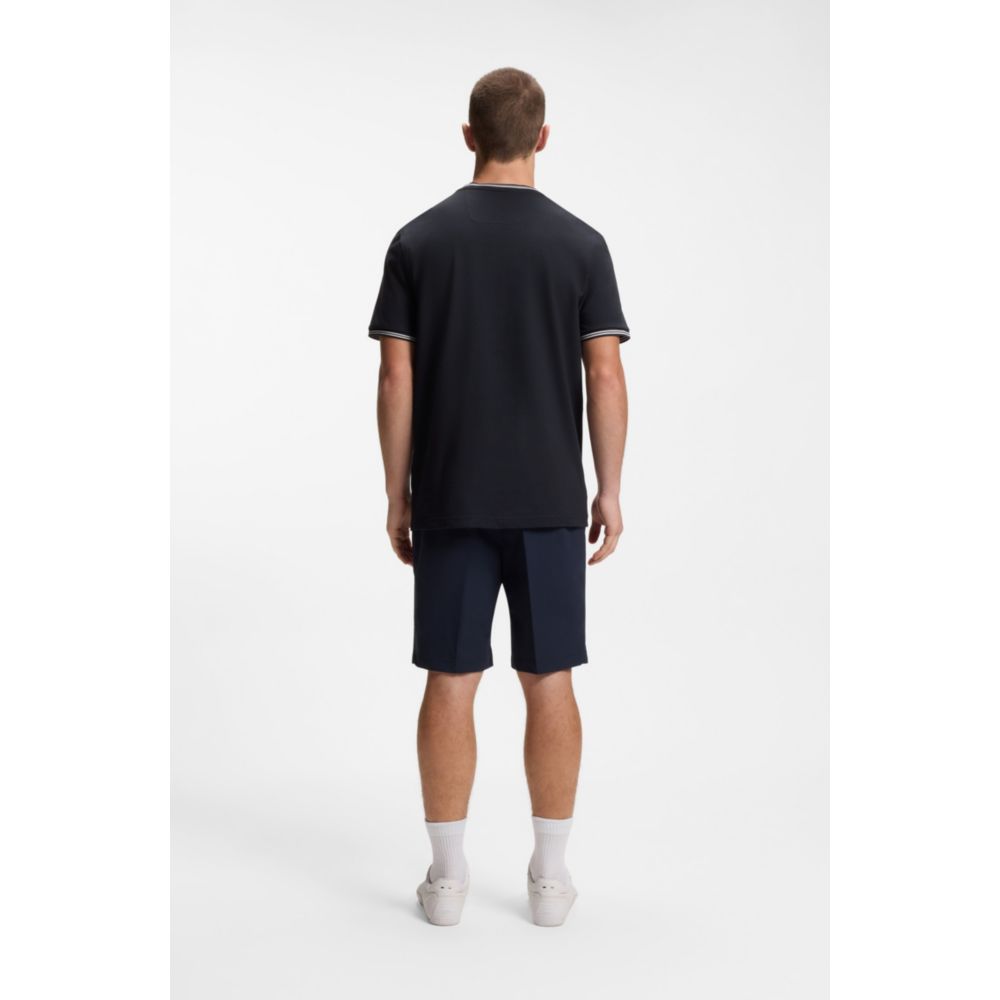 Camiseta de algodón a rayas