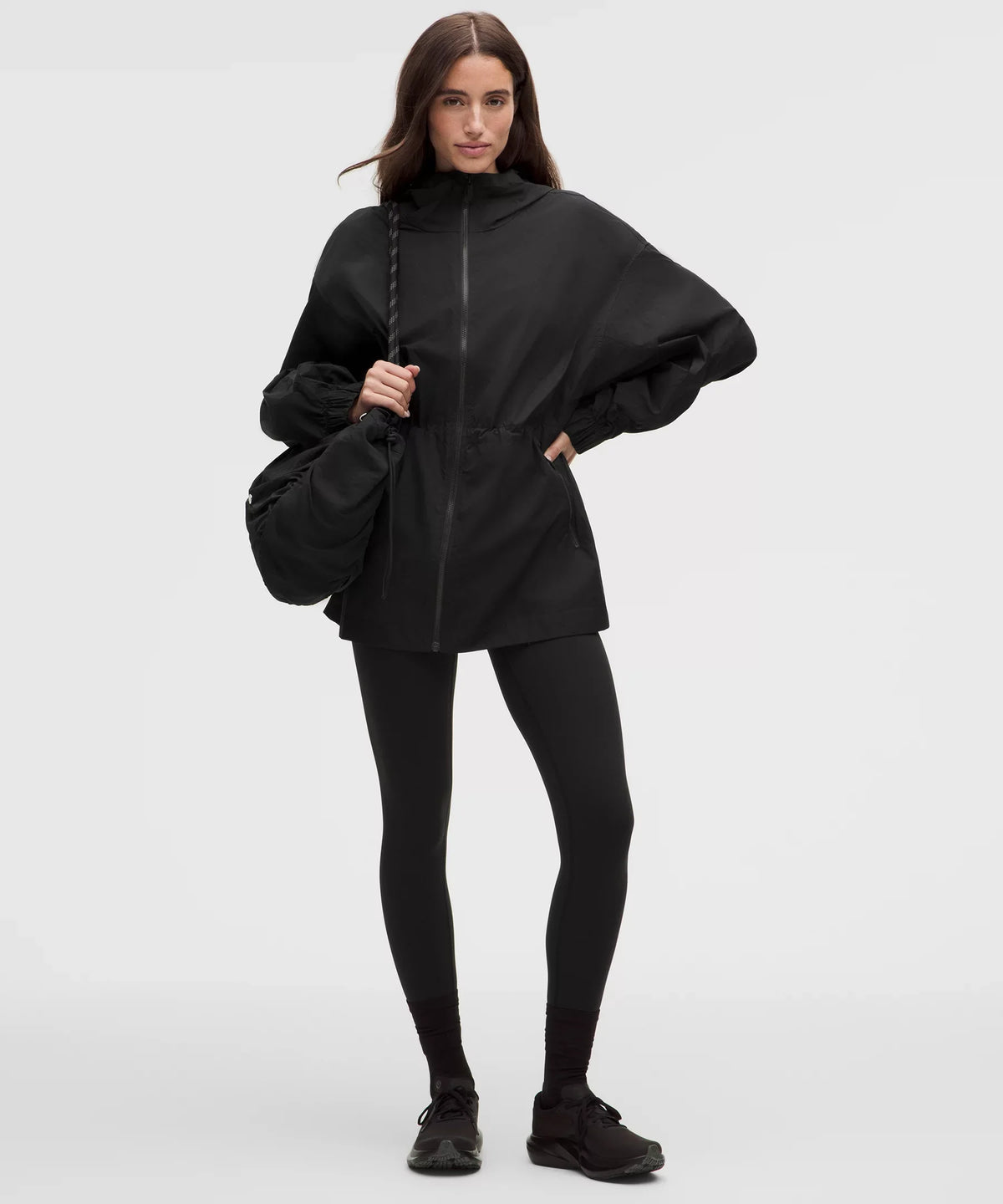 Chaqueta de corte amplio