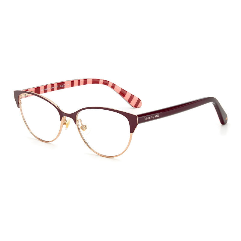 Gafas 52 mm color vinotinto