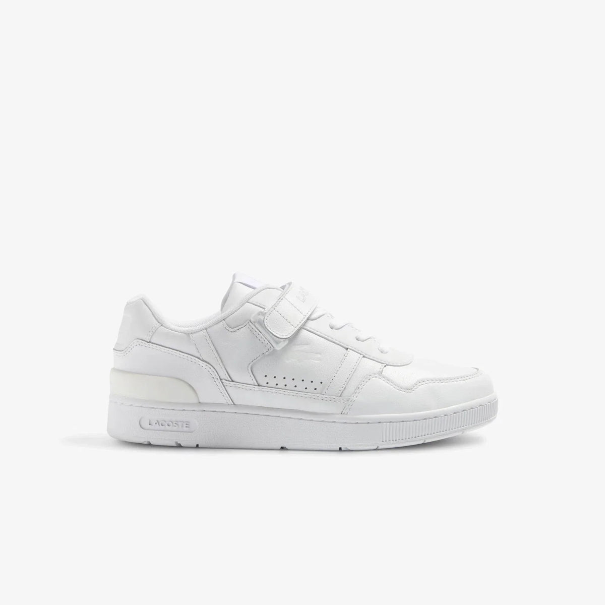 Tenis de hombre de cuero color blanco