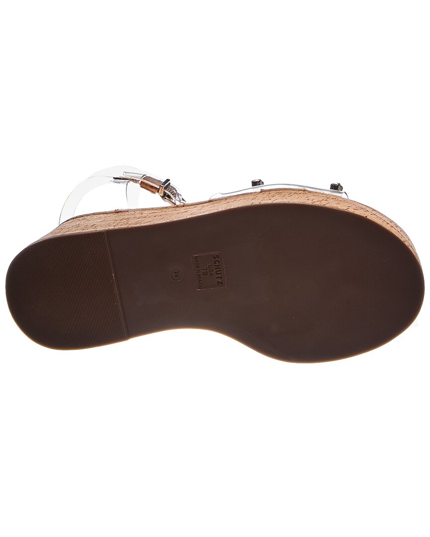 SCHUTZ Yara Sandalia Plataforma Flatform