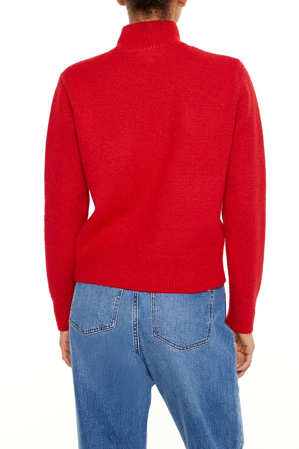 Suéter con cuello alto