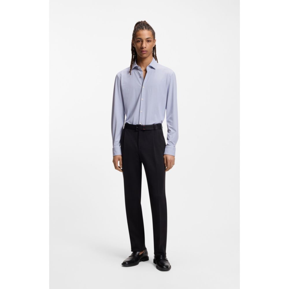 Camisa de corte ajustado con estampado