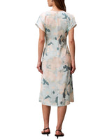 Calvin Klein Vestido Midi Estampado de Satín