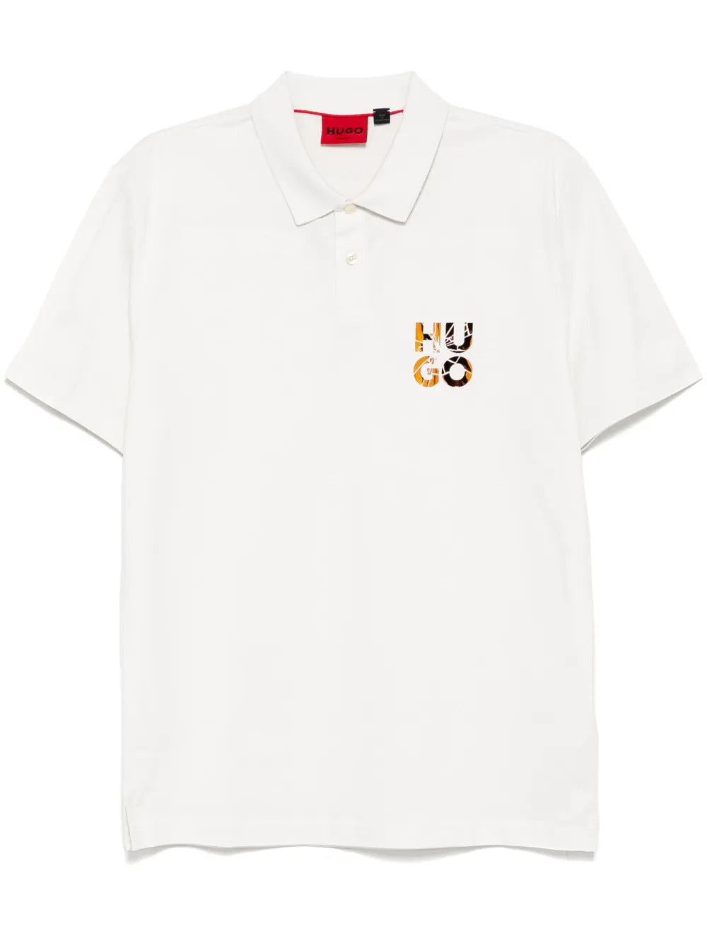 Polo de hombre de manga corta color blanco