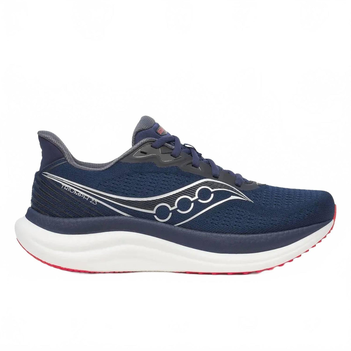 Zapatos de hombre color azul marino y rojo