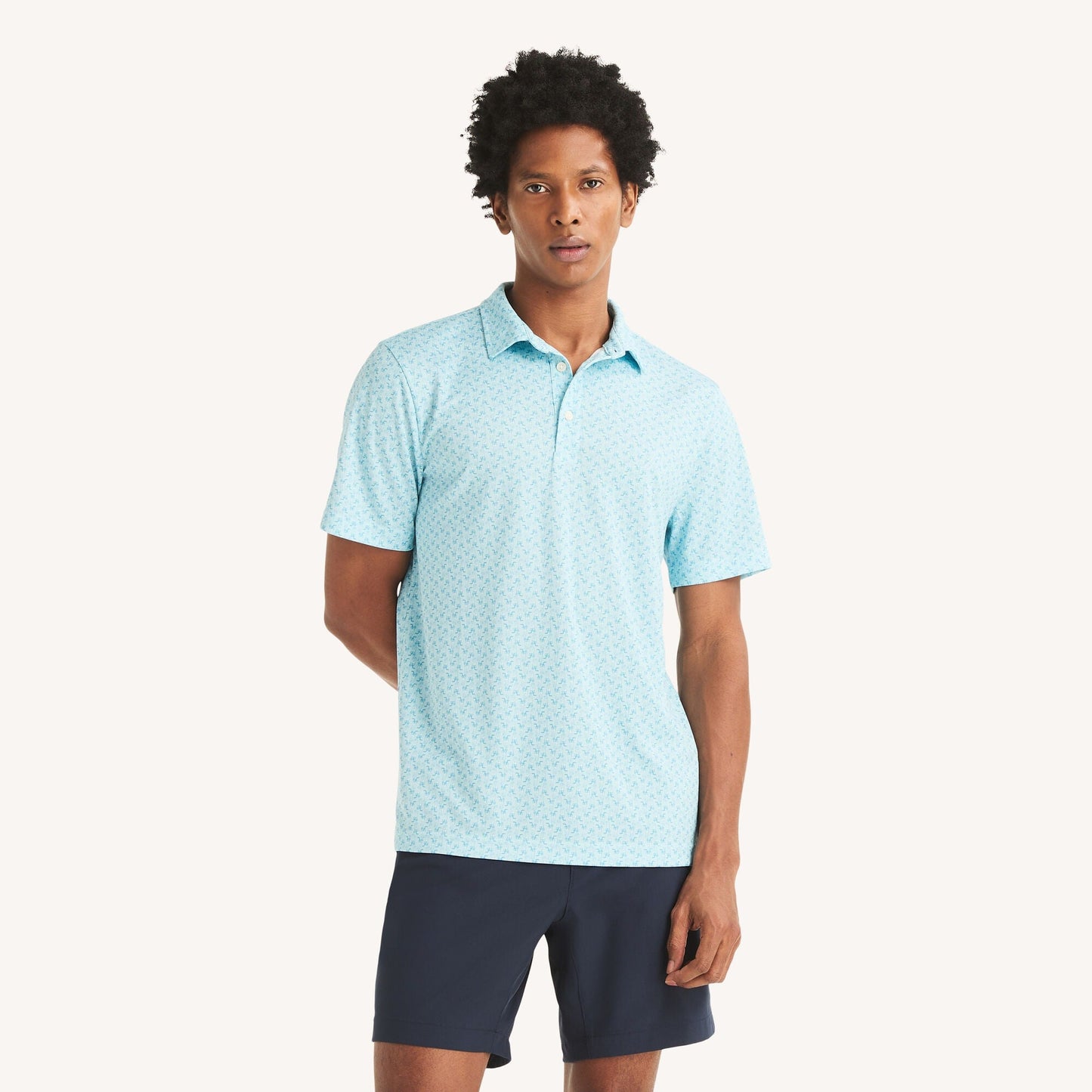 Polo de hombre con estampado