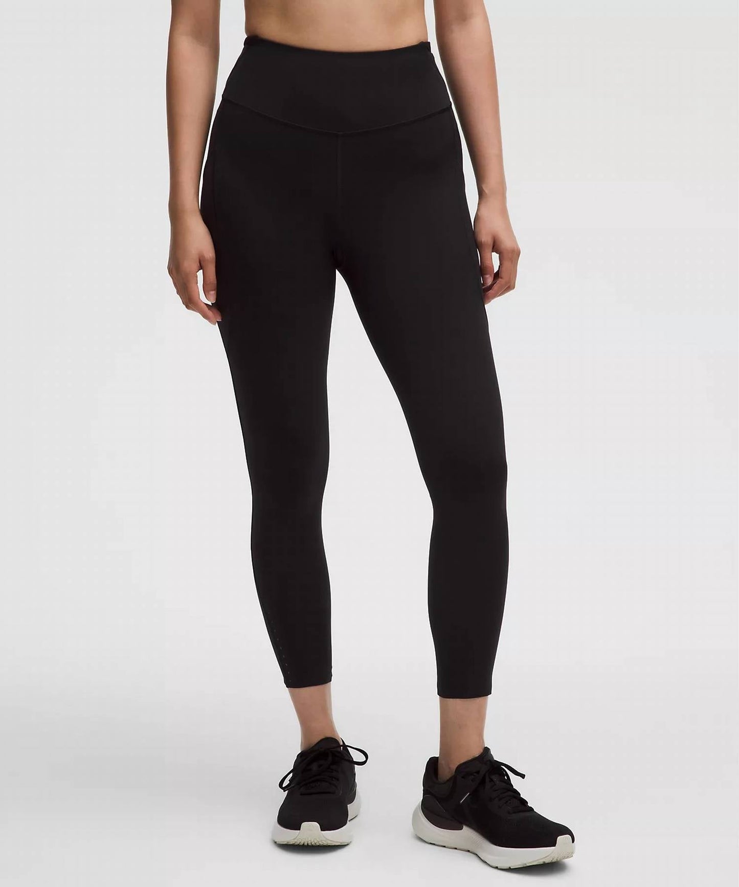 Leggings de tiro alto color negro