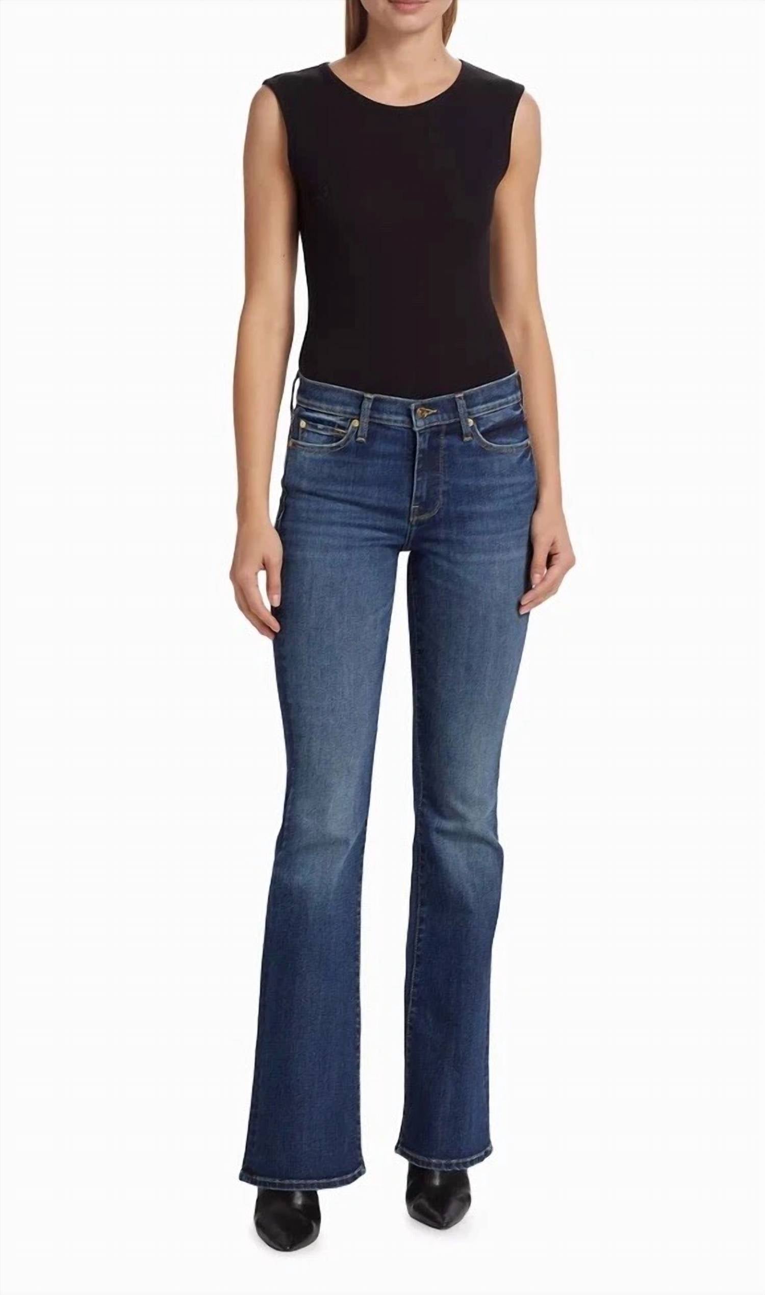 Jean color azul