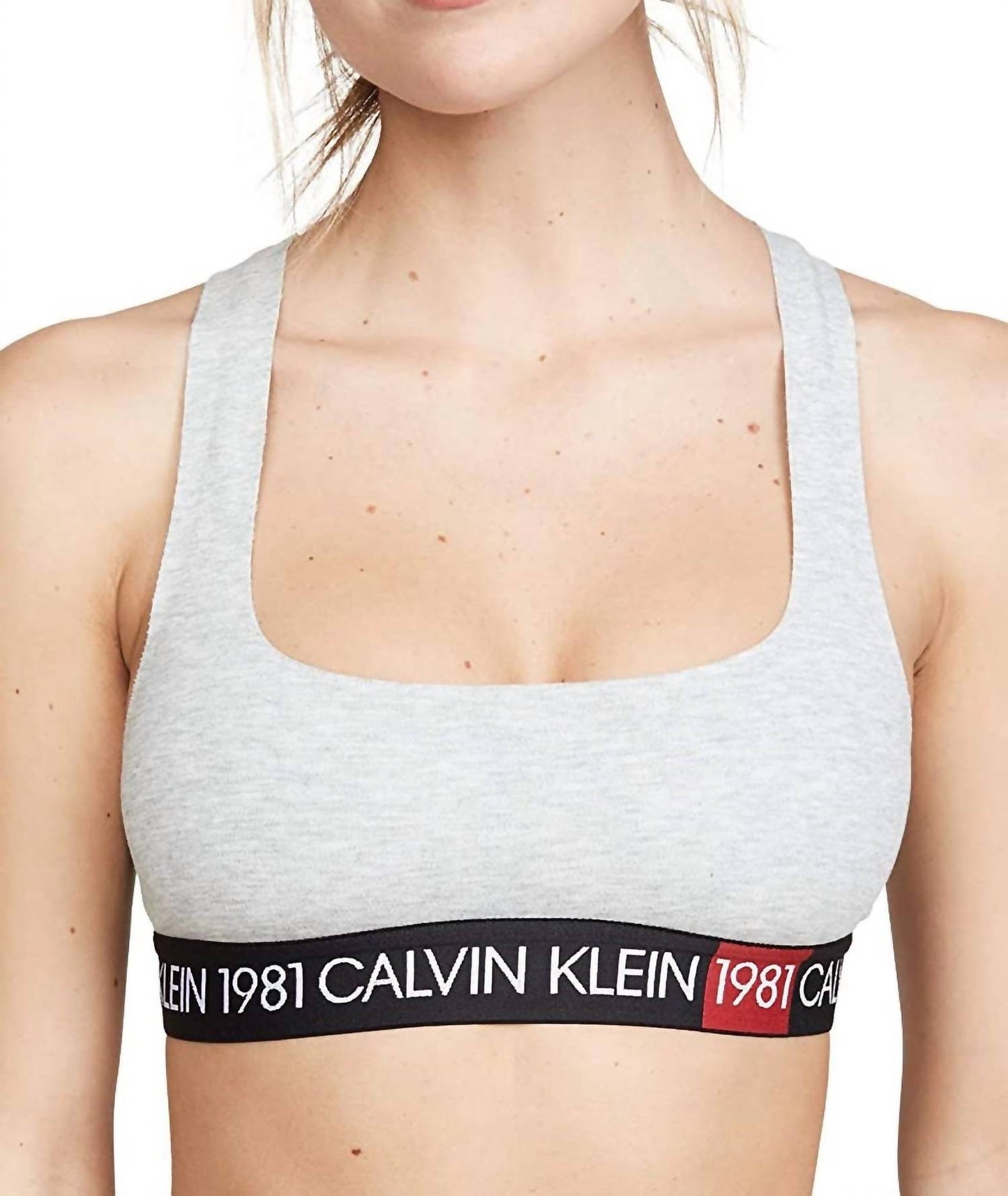 Bralette color gris
