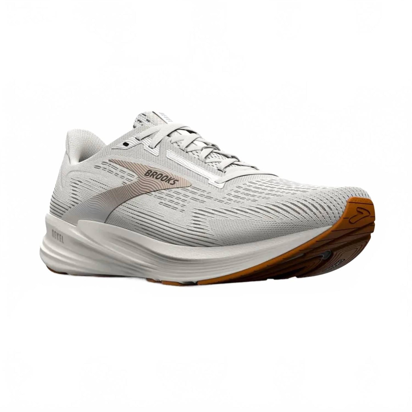 Tenis para correr de mujer color blanco y gris