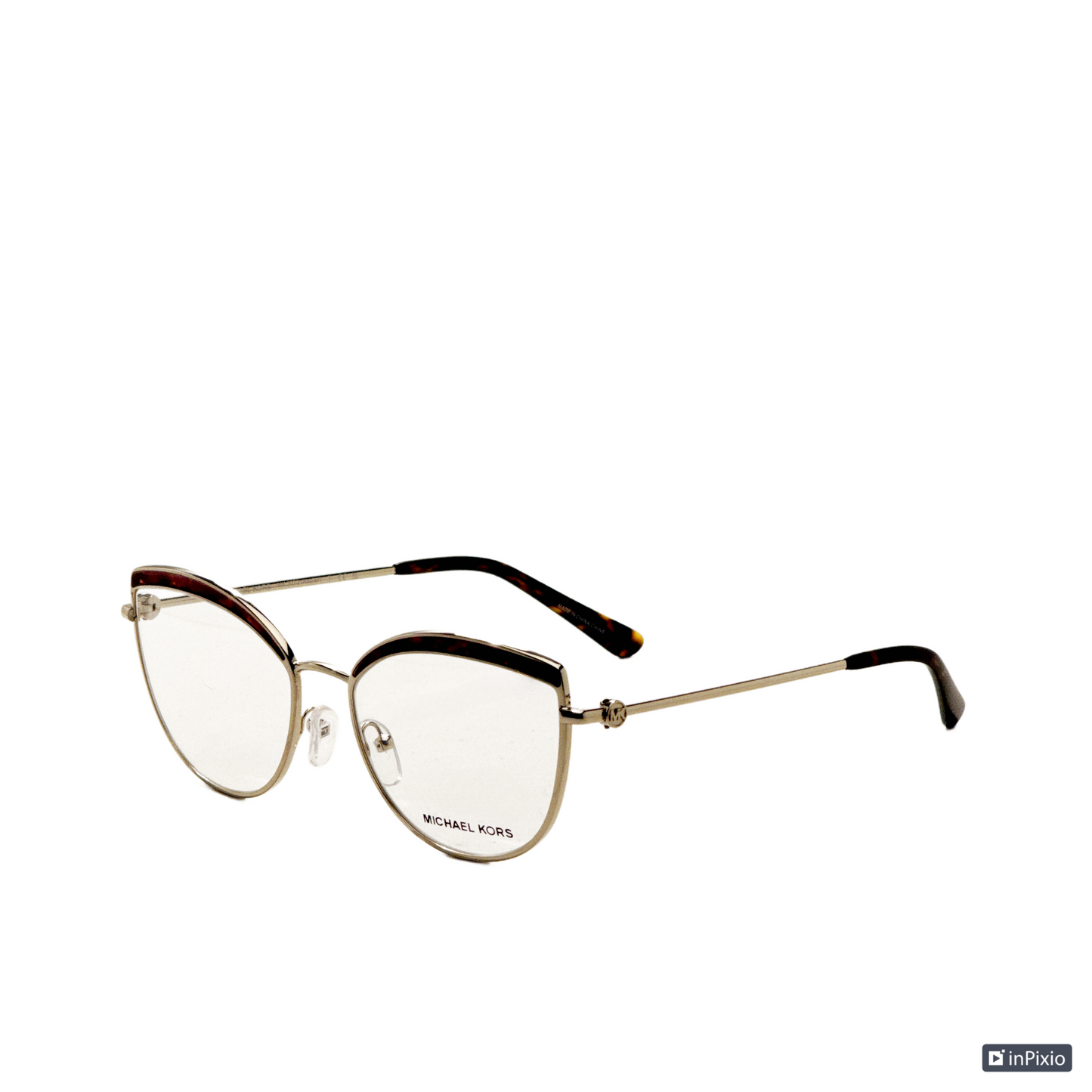 Montura para gafas de mujer 54 mm color dorado