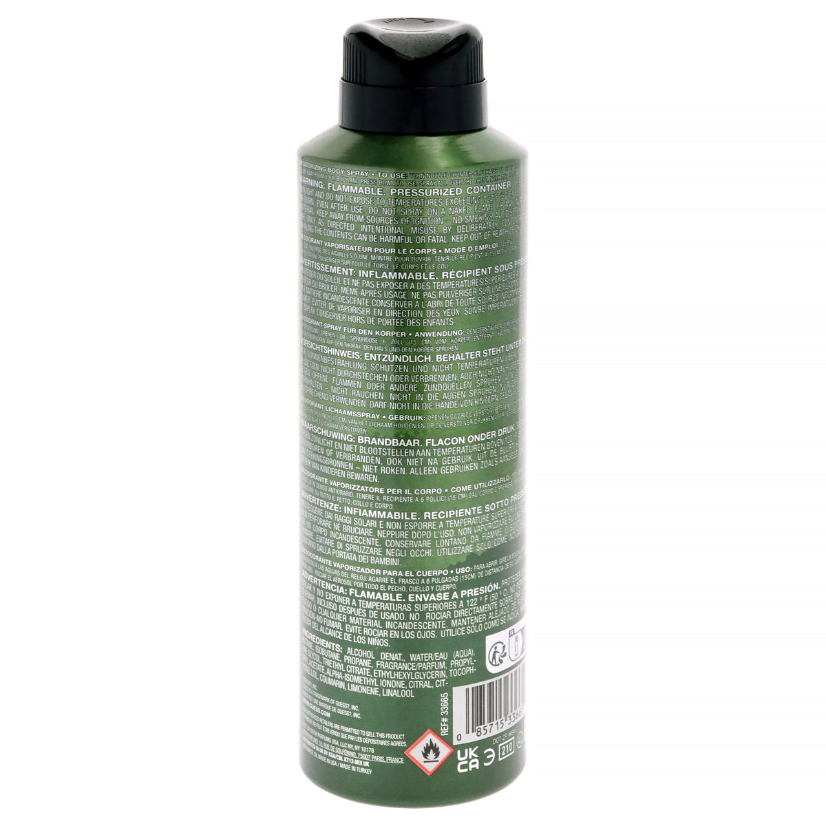 Bruma corporal de hombre 6 oz