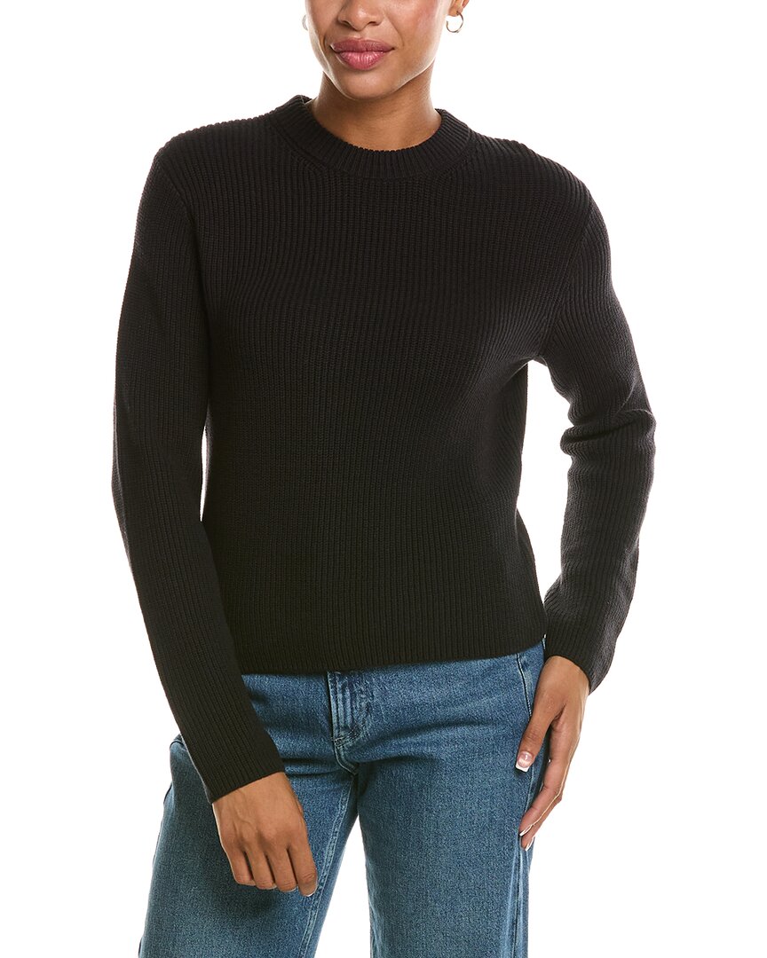 Top con cuello redondo