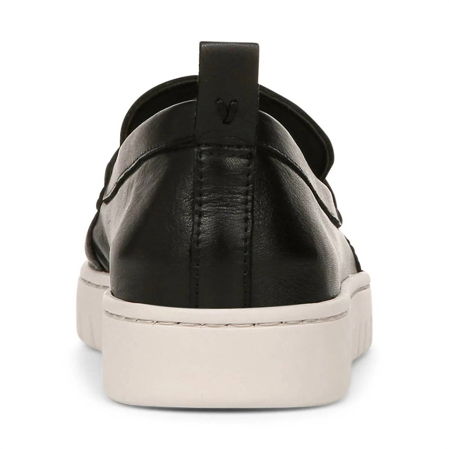Mocasines de mujer de cuero color negro