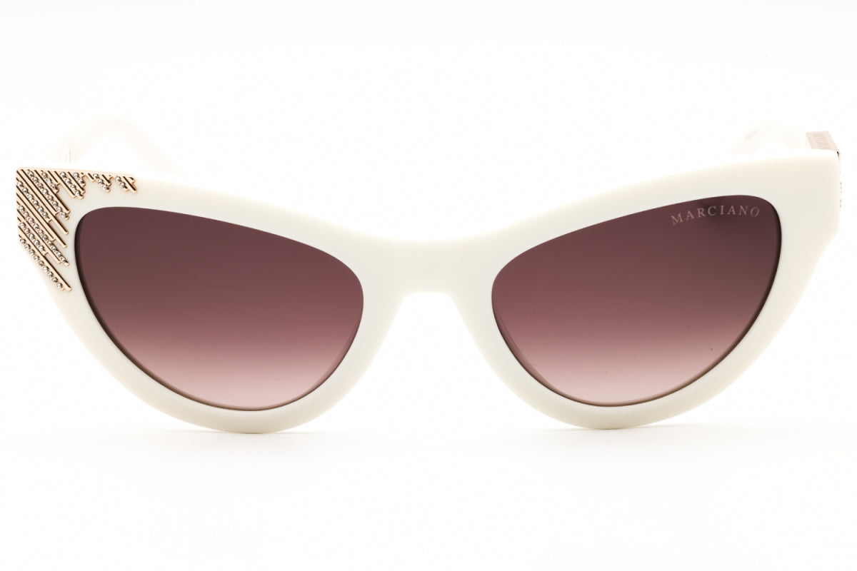 Gafas color blanco y café