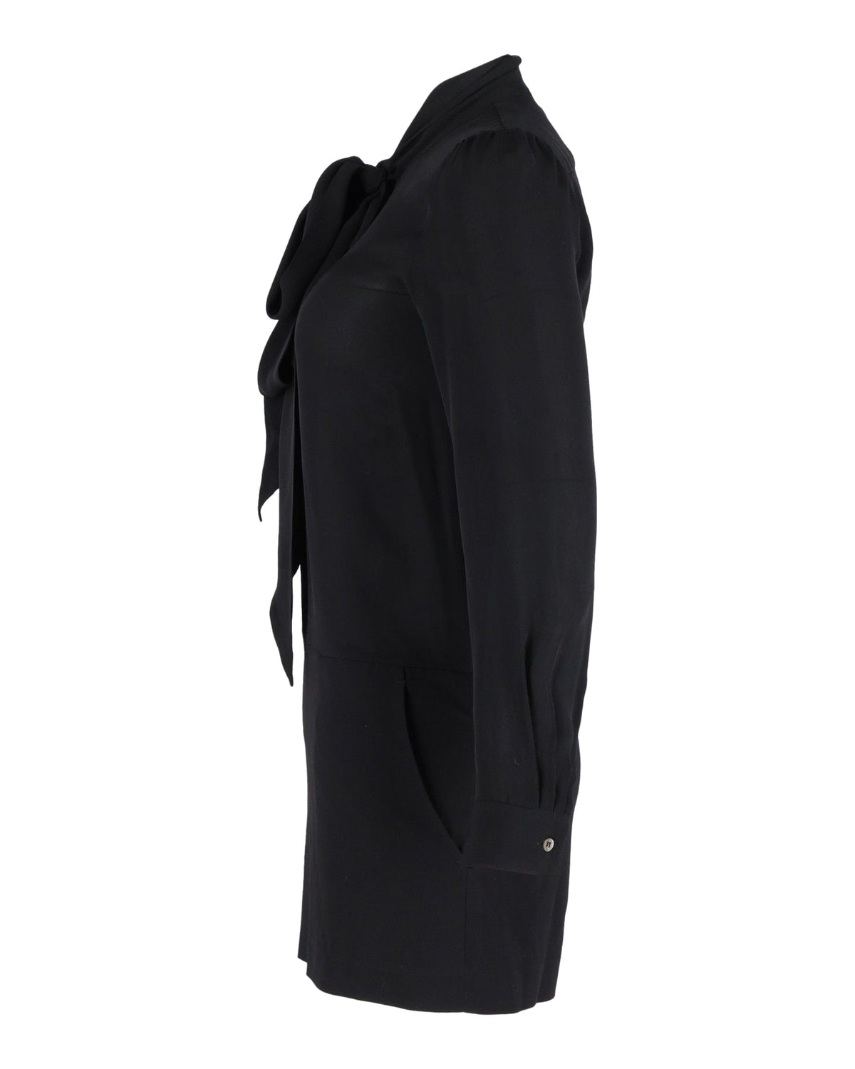 Vestido corto color negro