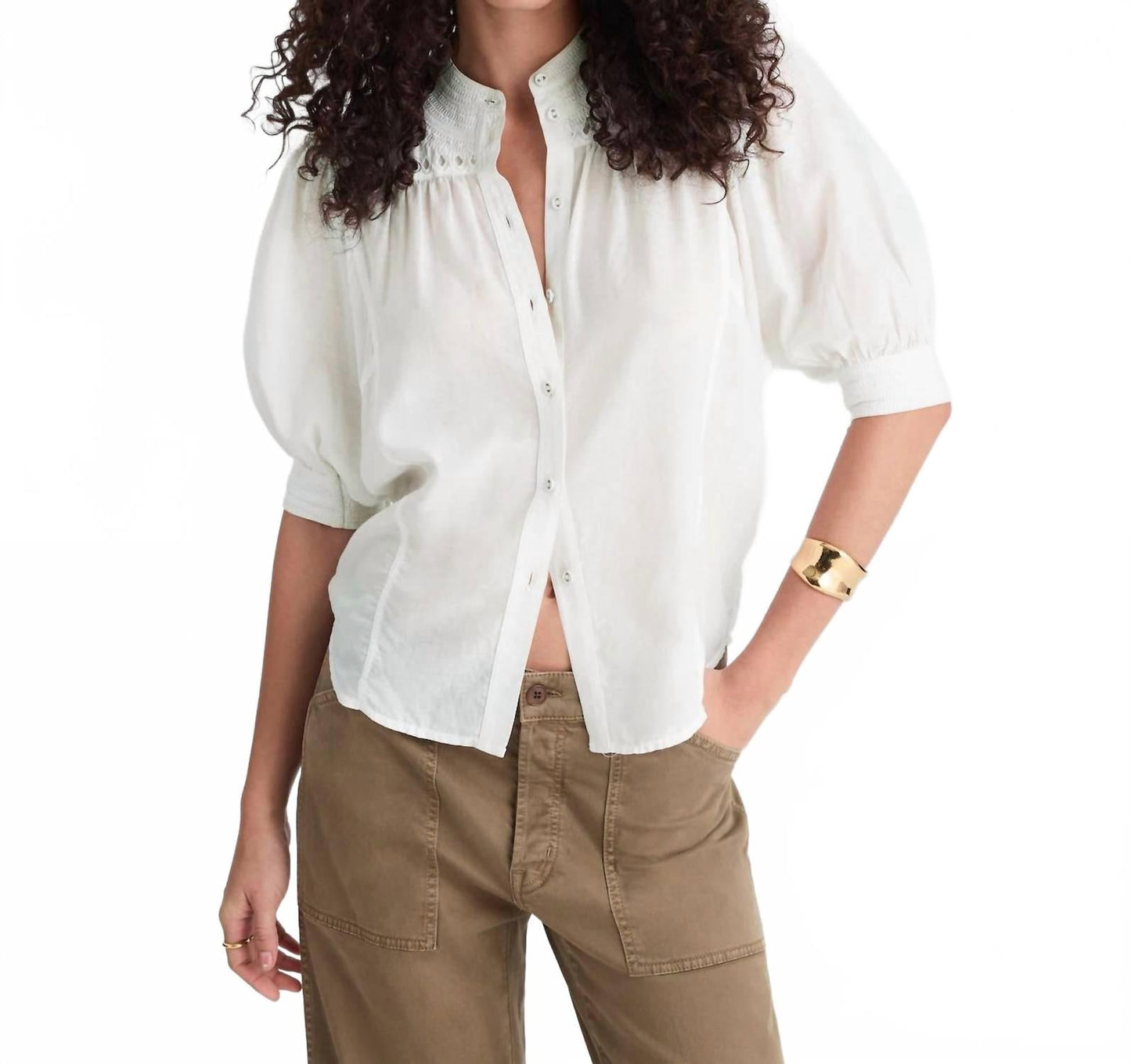 Camisa color blanco