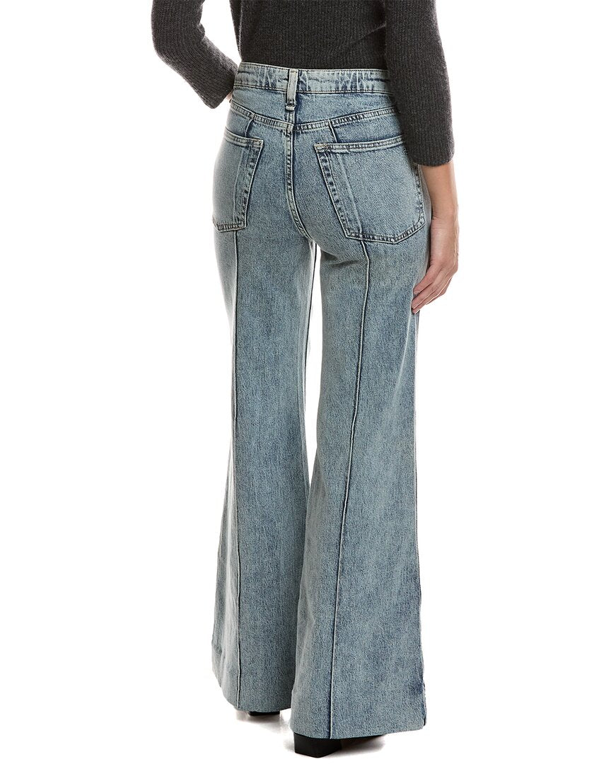 Pantalón de pierna ancha de tiro alto