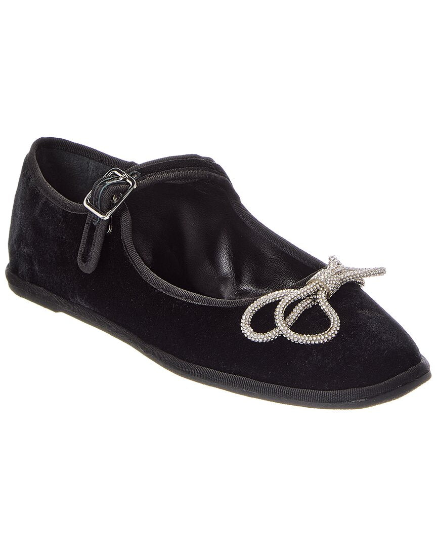 SCHUTZ Clarissa de Terciopelo con Encaje