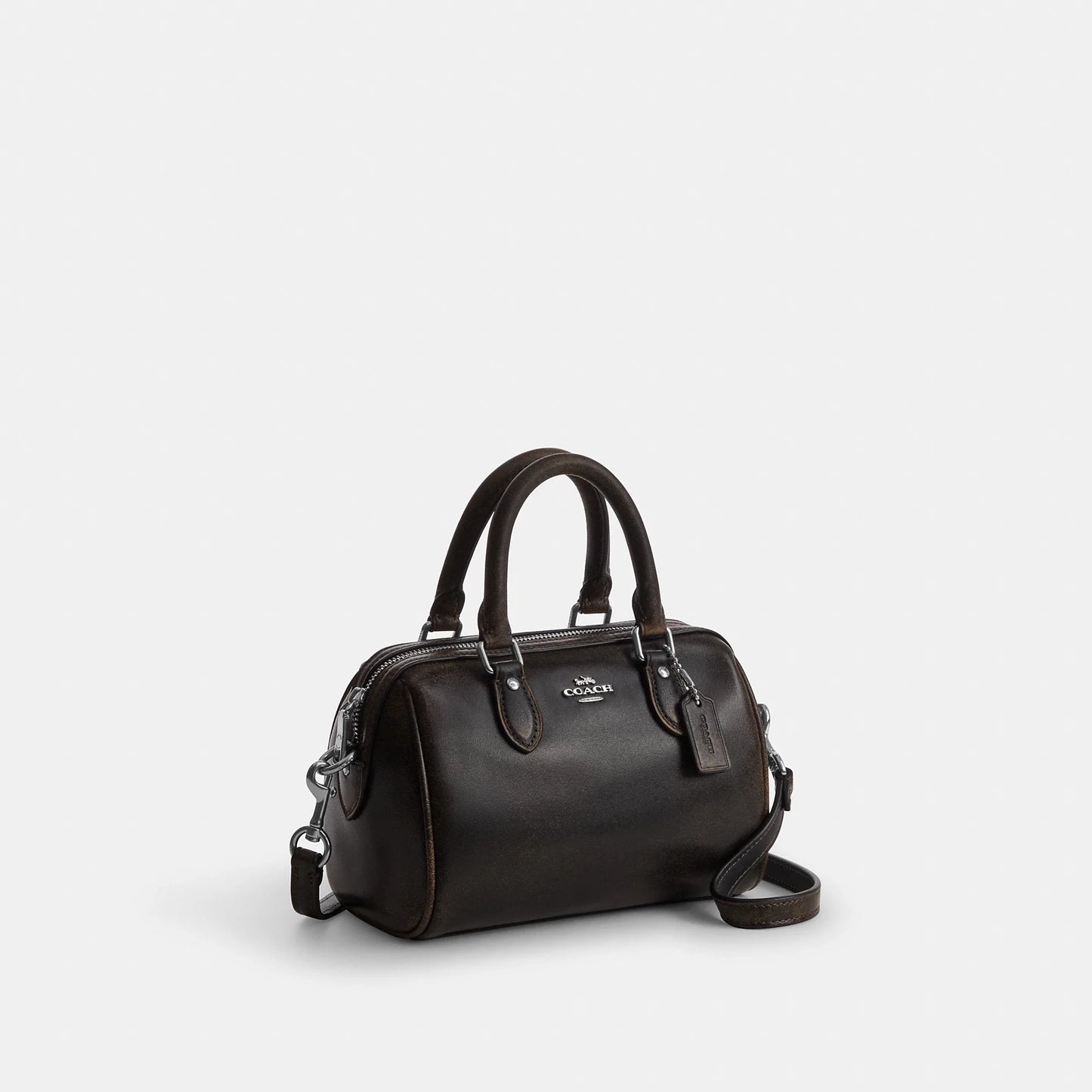 Bolso cruzado de cuero