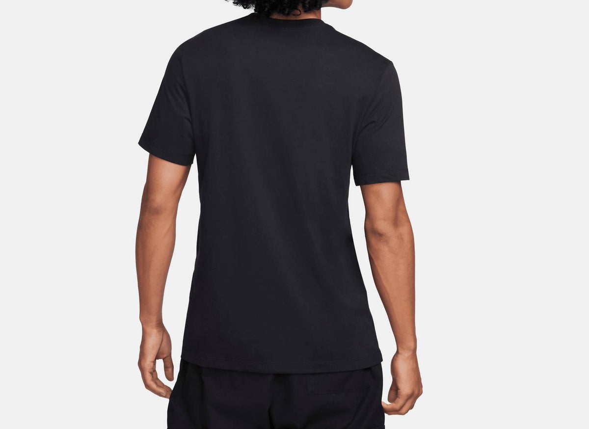Camiseta de hombre a cuadros color negro