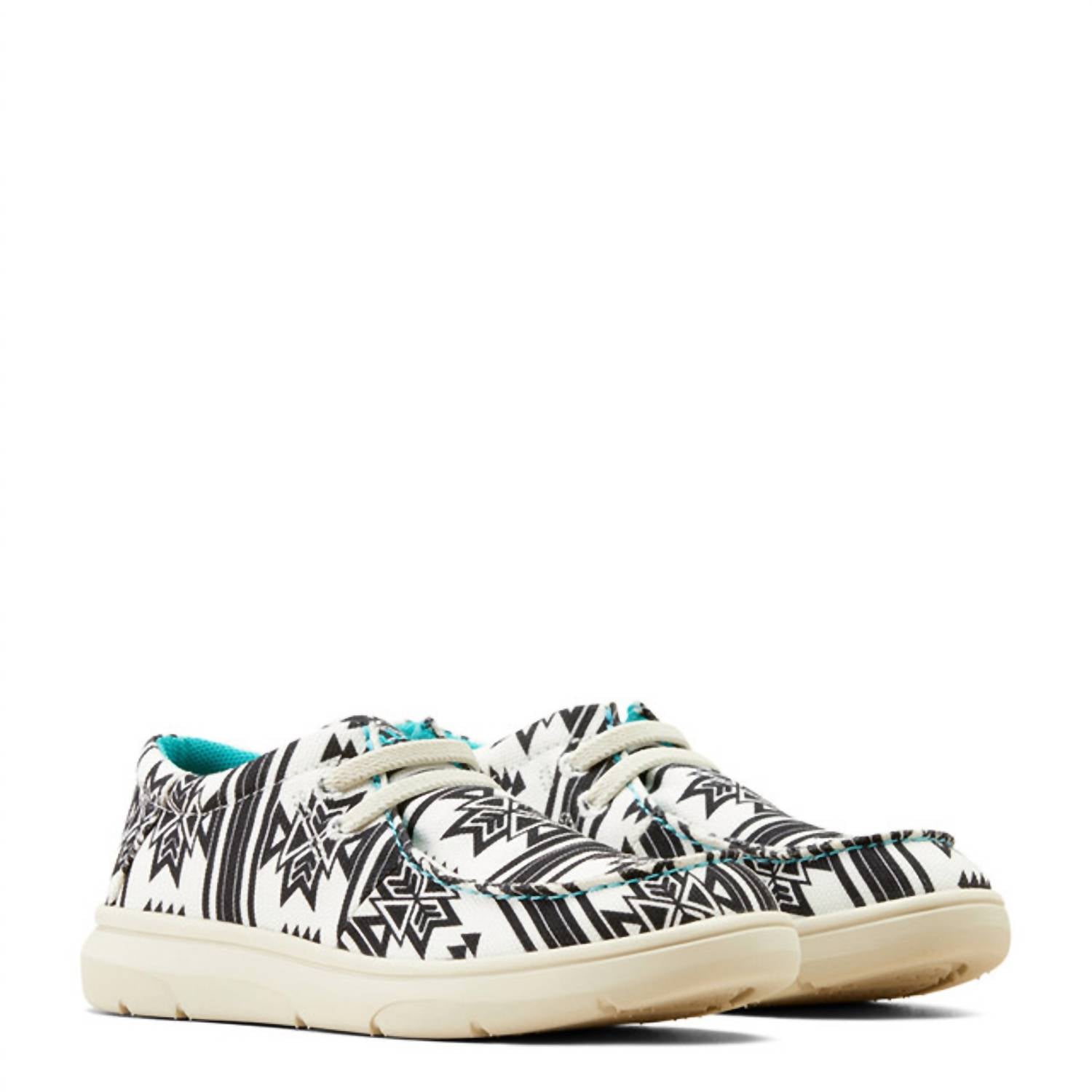 Zapatos infantil color negro y blanco