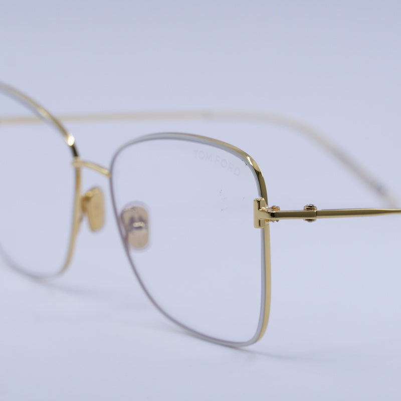 Gafas 55 mm color dorado y marfil