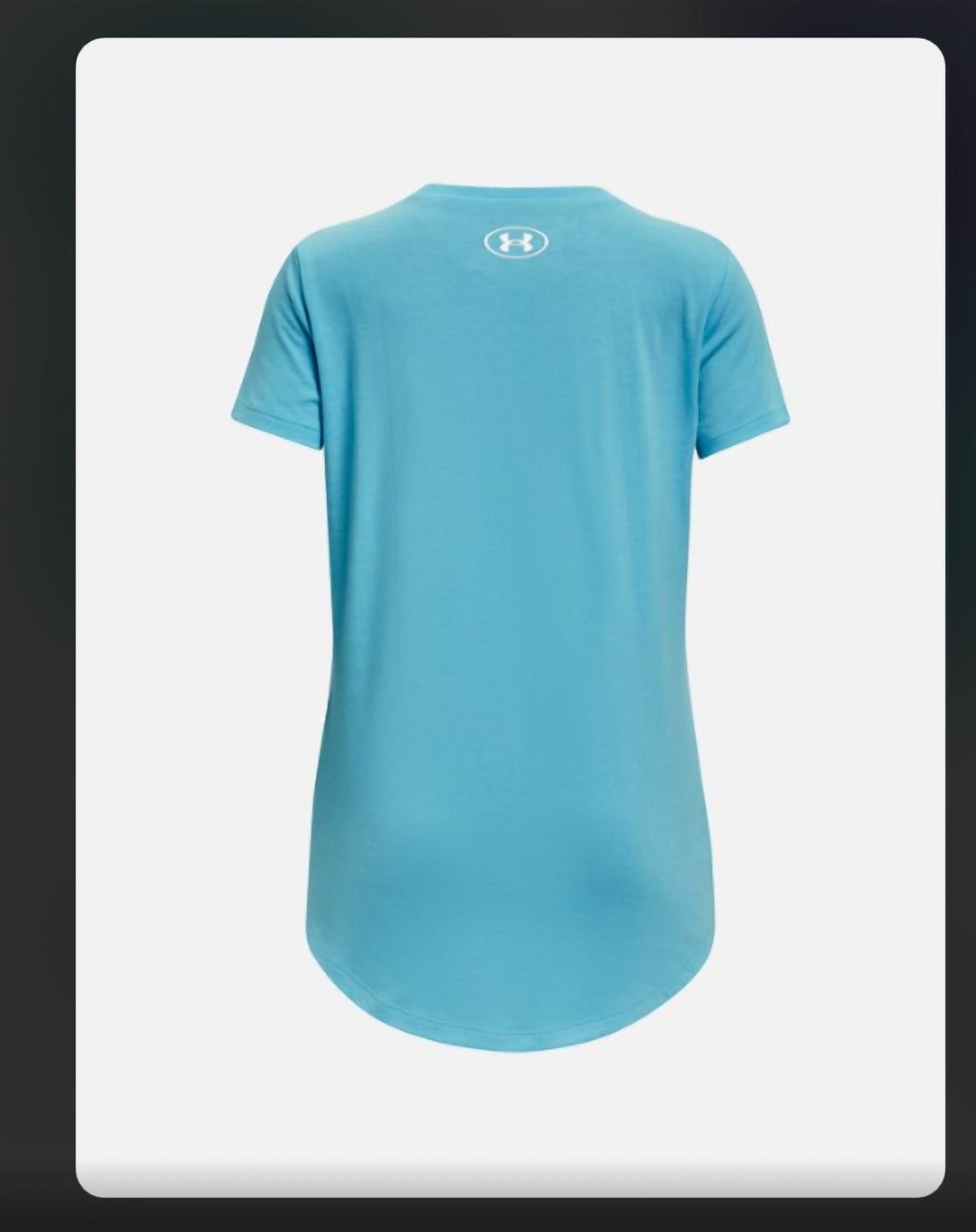 Camiseta de mujer de manga corta color azul
