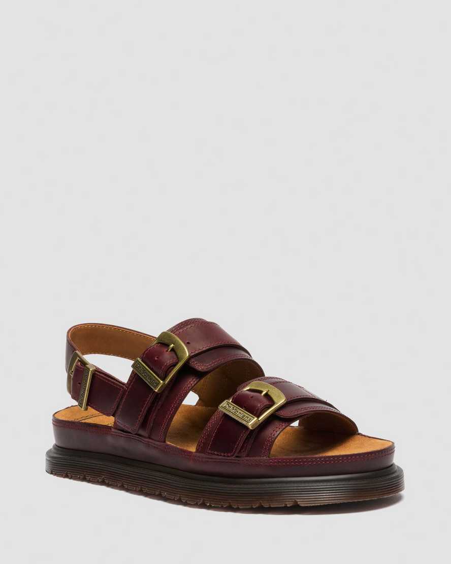 Sandalias de cuero