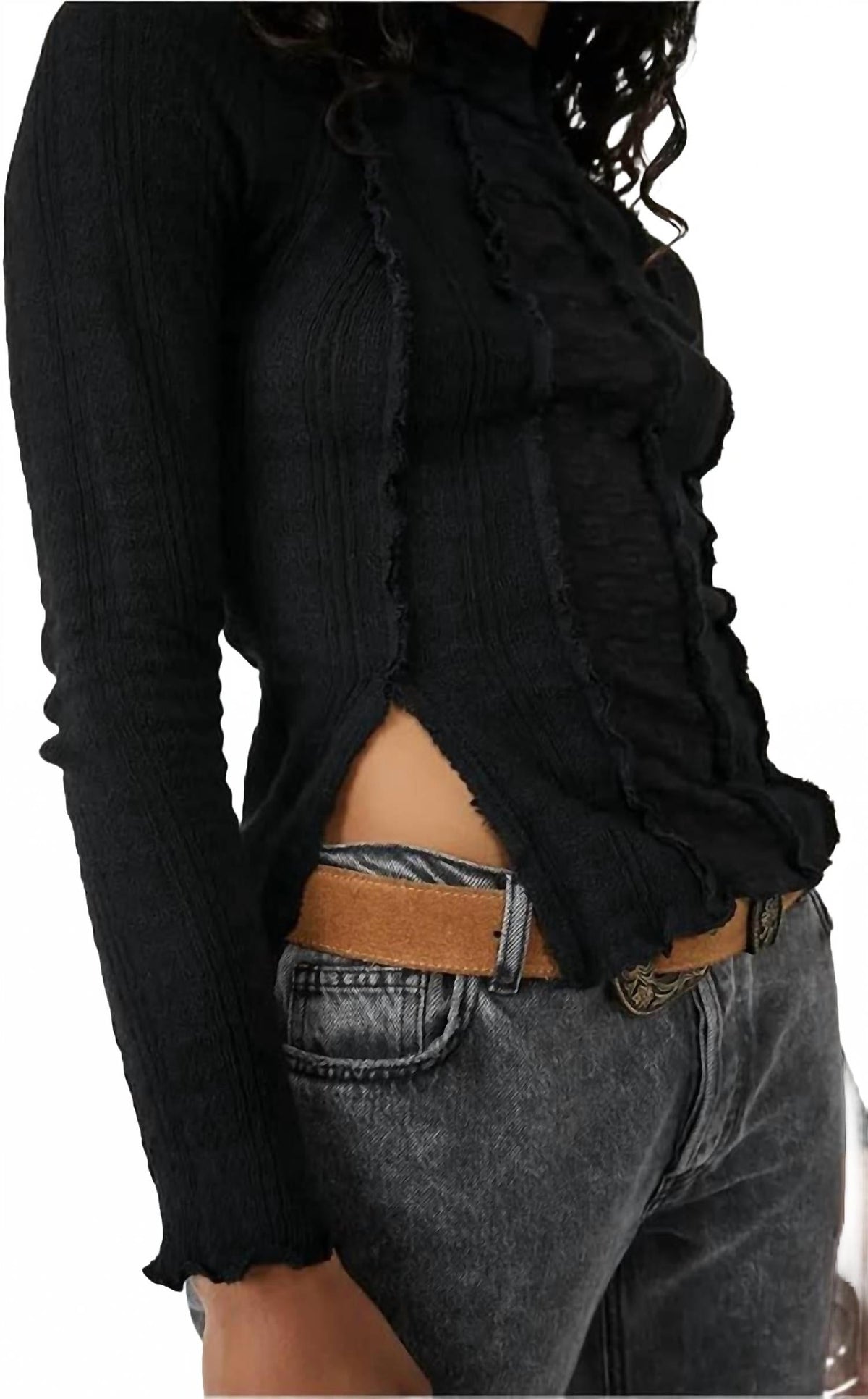 Top color negro