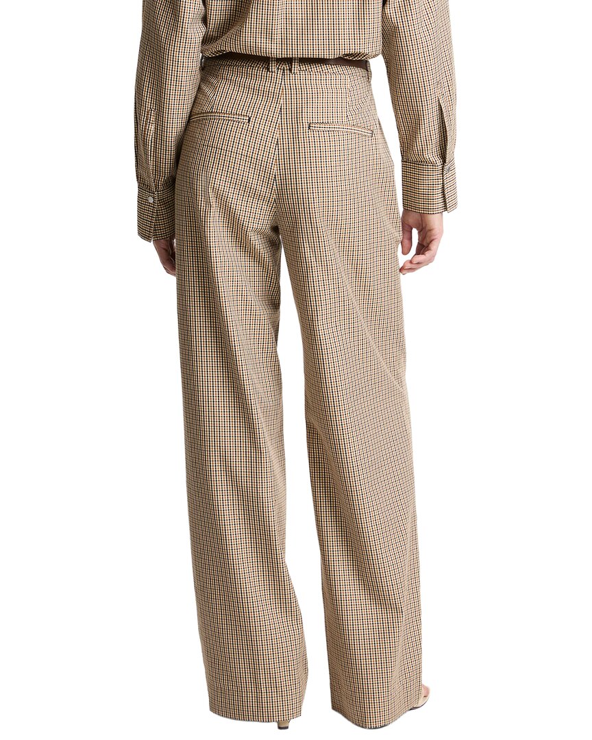 Pantalón de pierna ancha de tiro medio