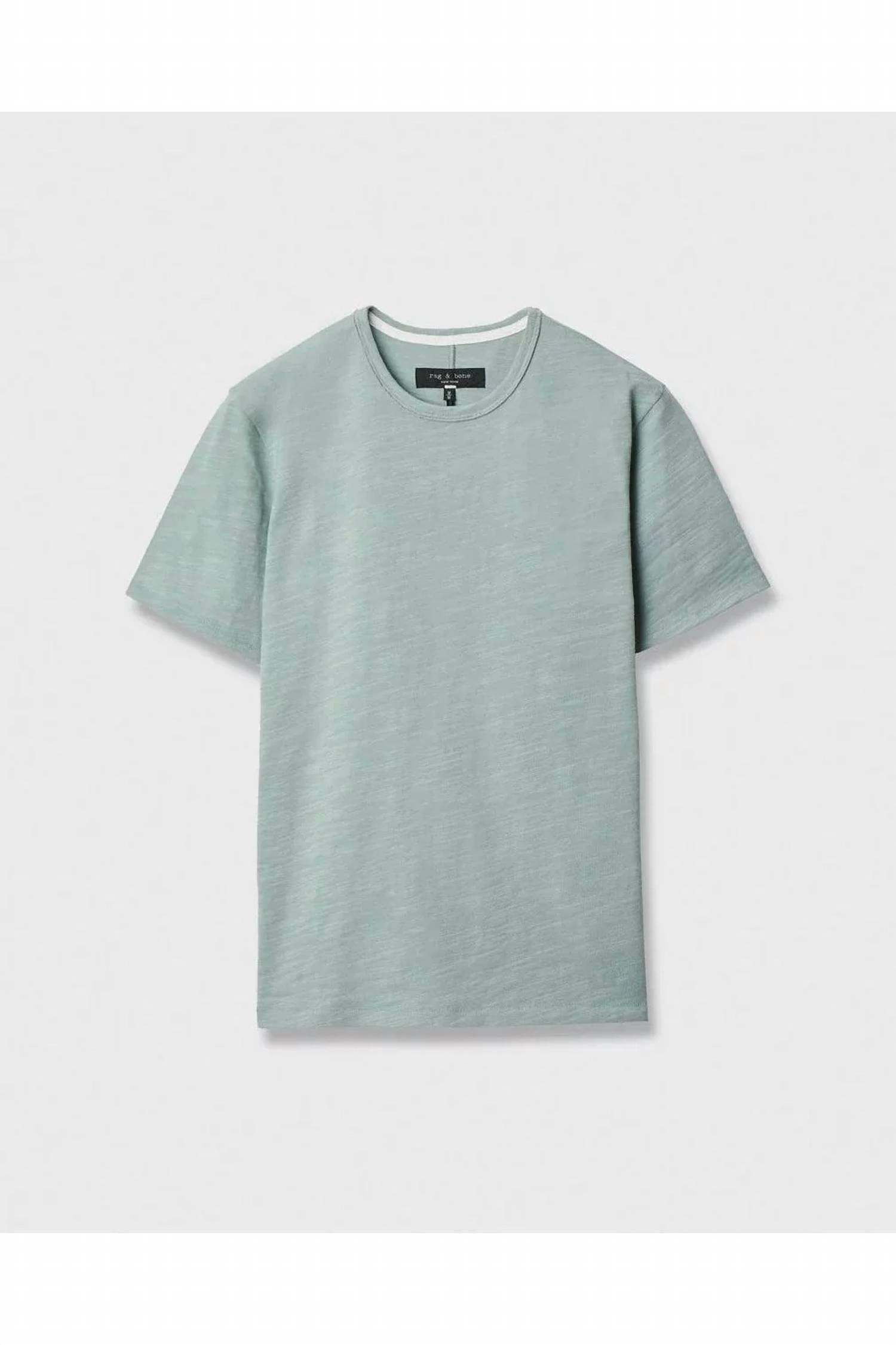 Camiseta color azul y gris