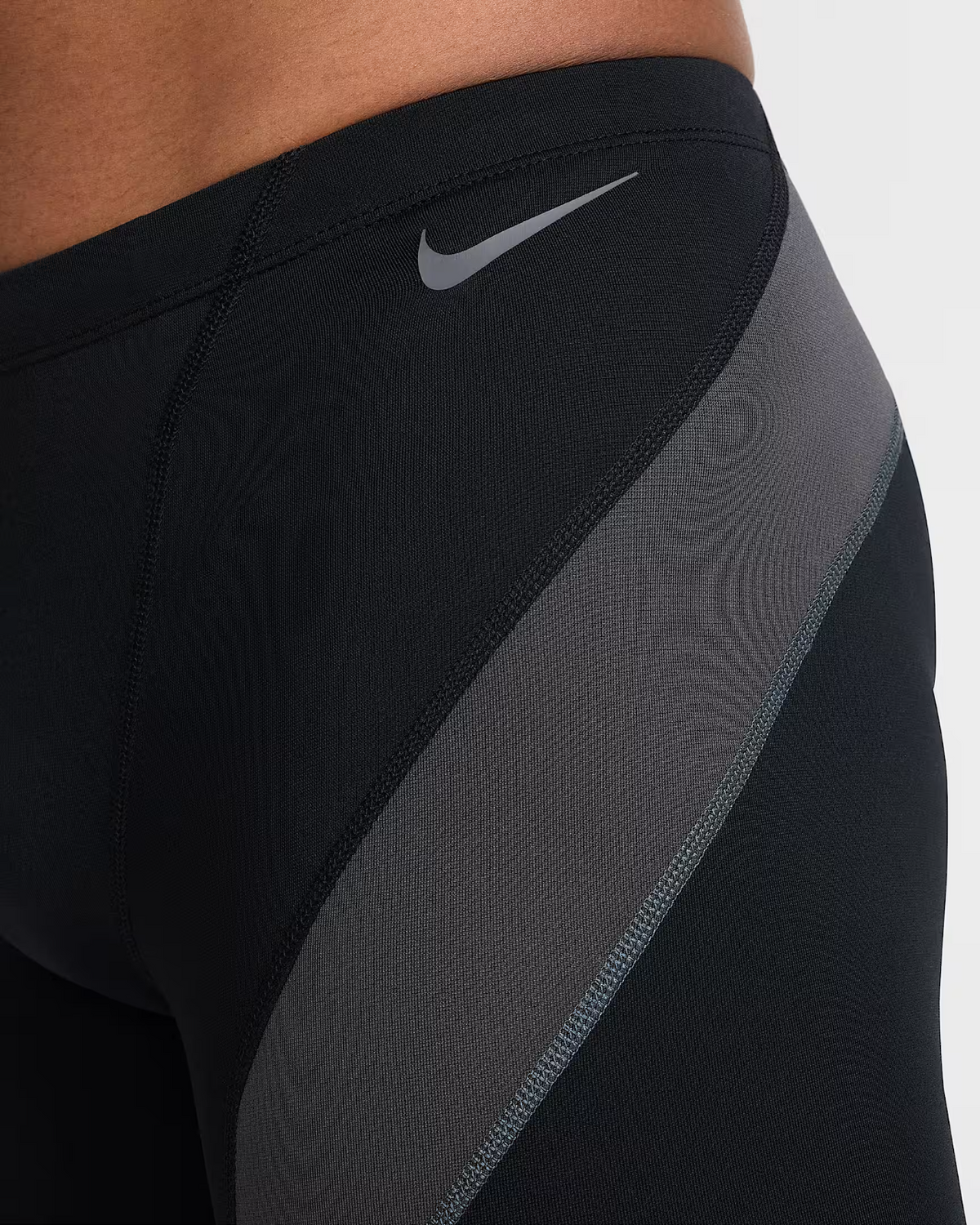 Vestido de baño de hombre color negro y gris