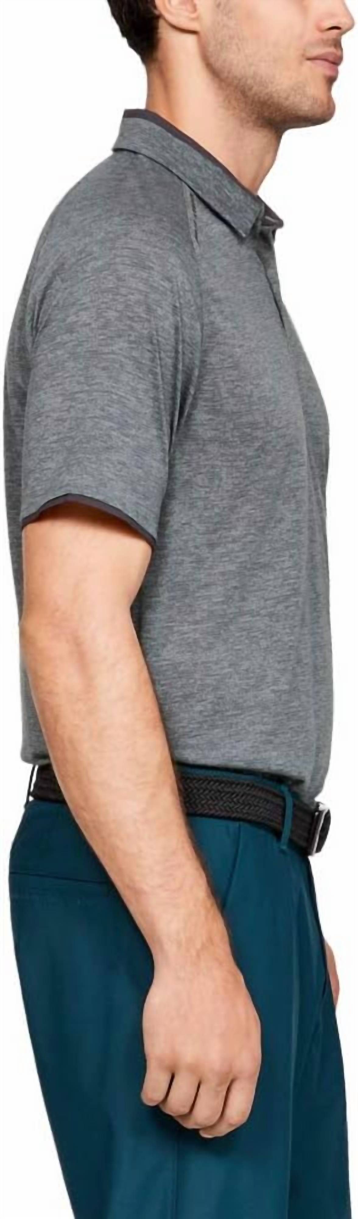 Polo de hombre color gris