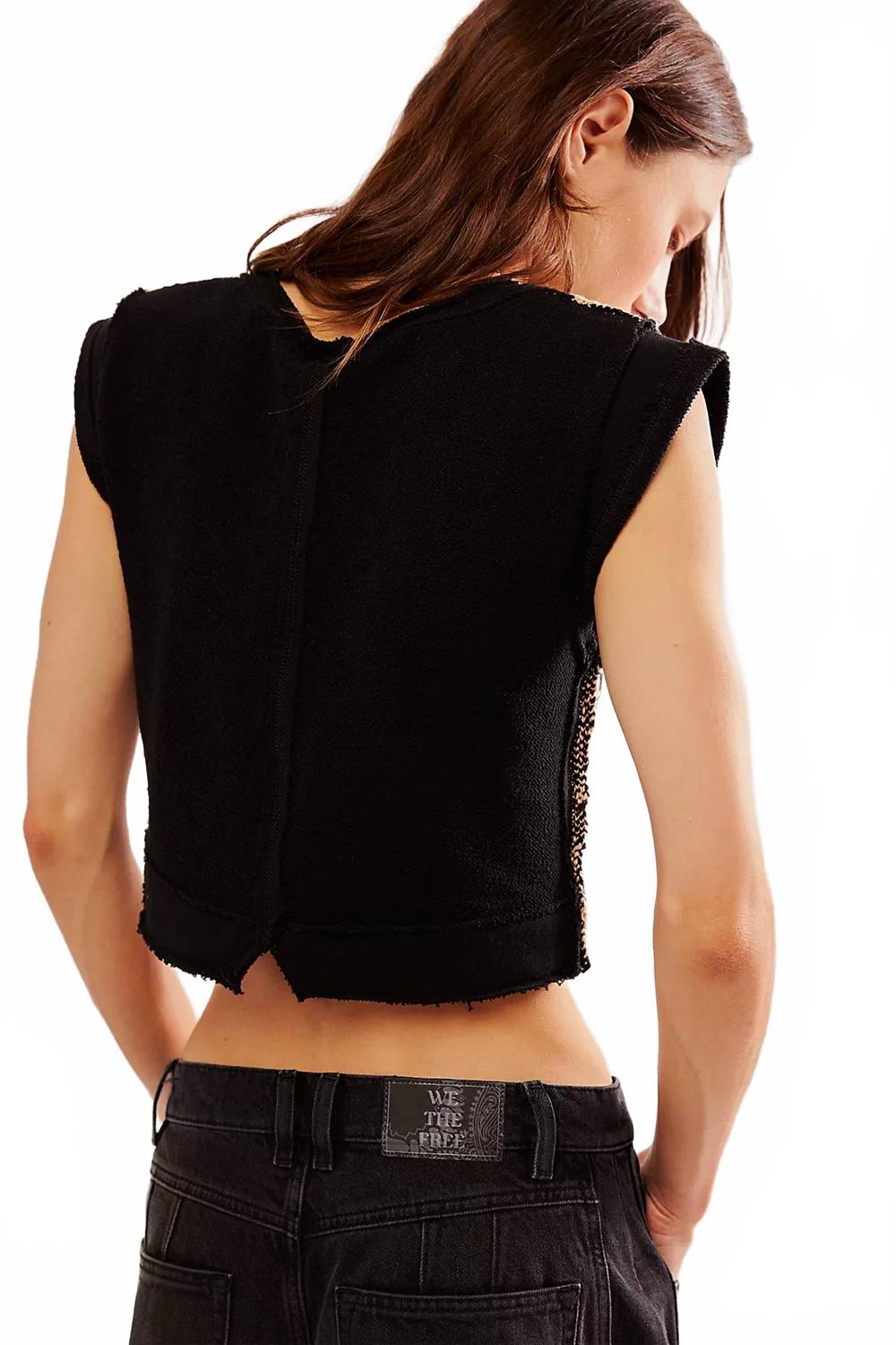 Top color negro